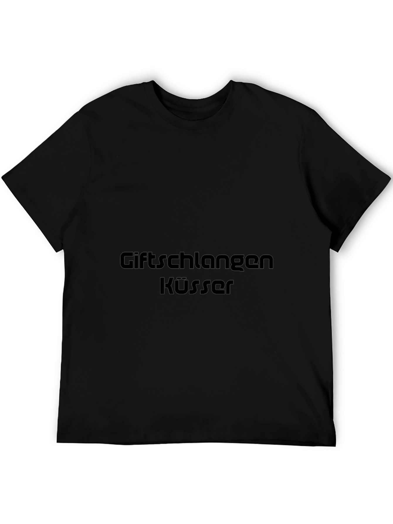 GiftSchlangen Kussers Black T-Shirt