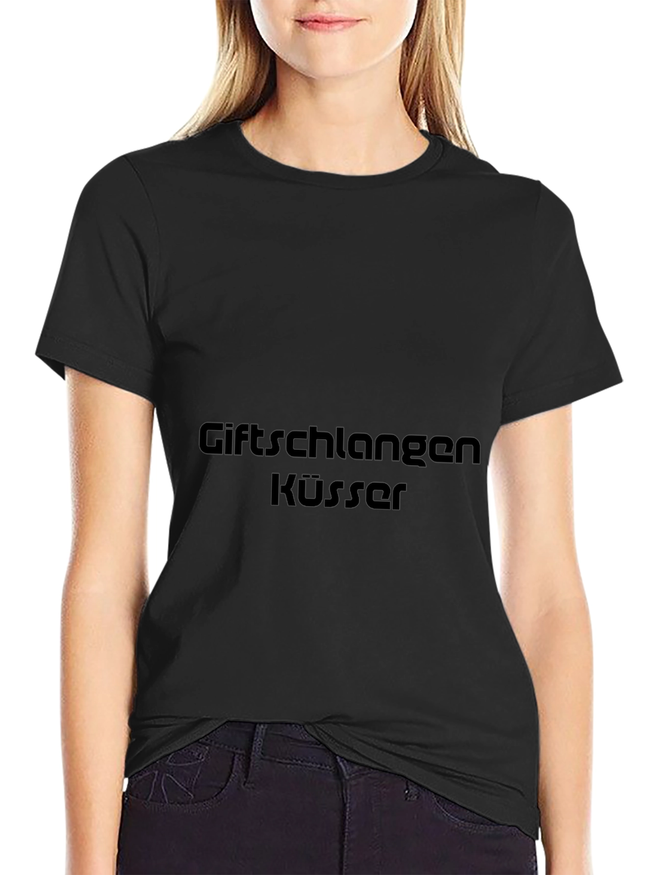 GiftSchlangen Kussers Black T-Shirt