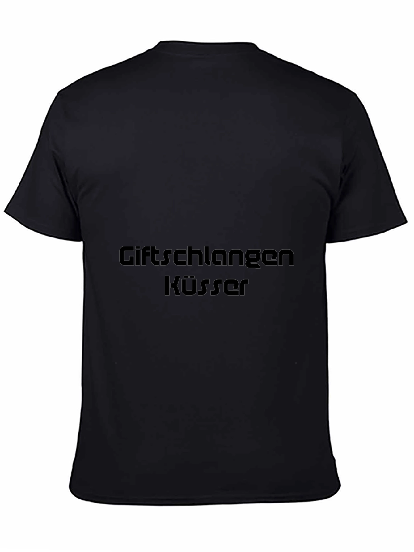GiftSchlangen Kussers Black T-Shirt