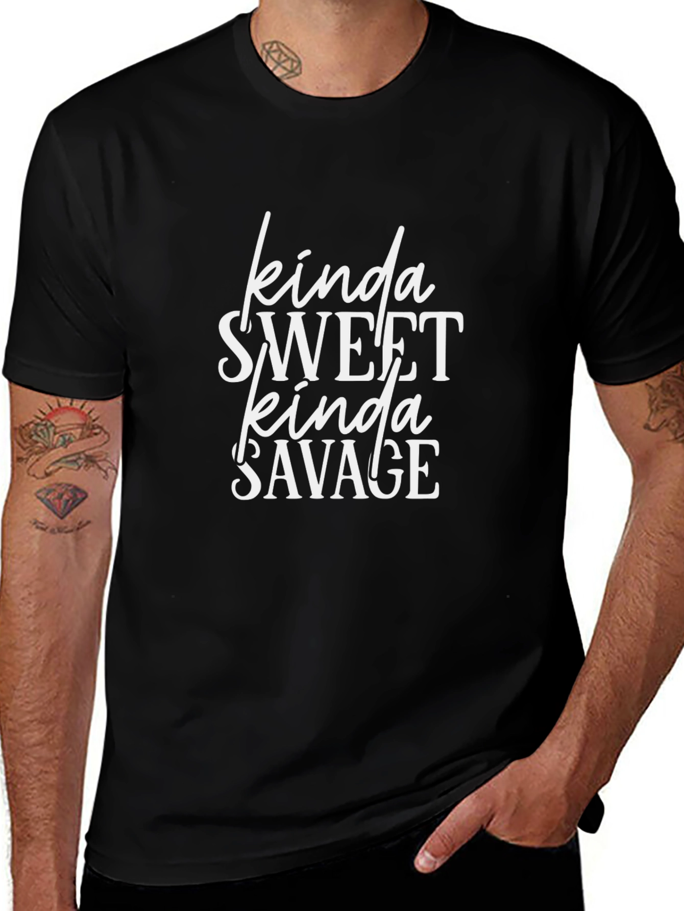 Kinda Sweet Kinda Savage Graphic T-Shirt