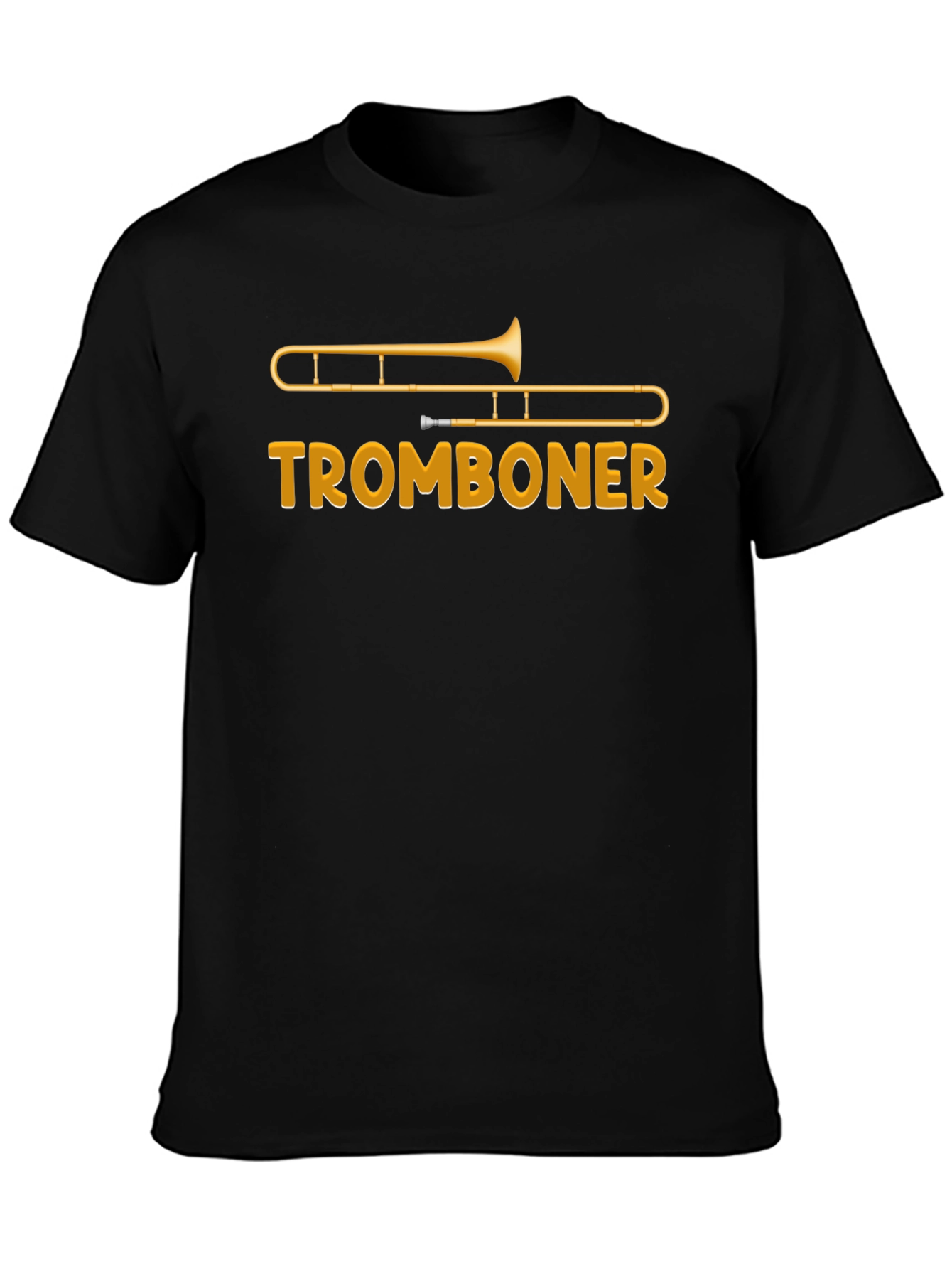 Tromboner Graphic Tee - Funny Music T-Shirt