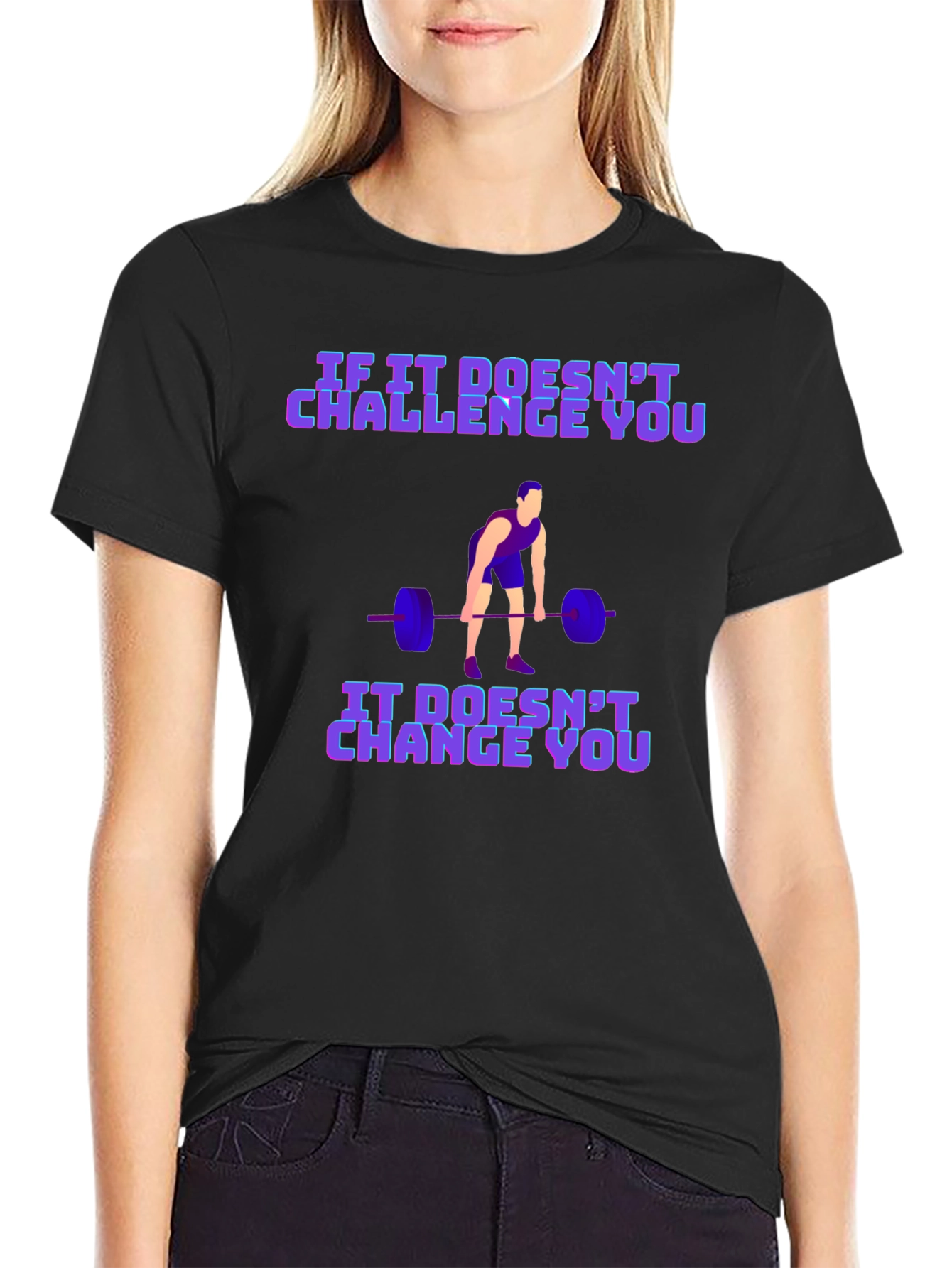 Motivational Weightlifting T-Shirt