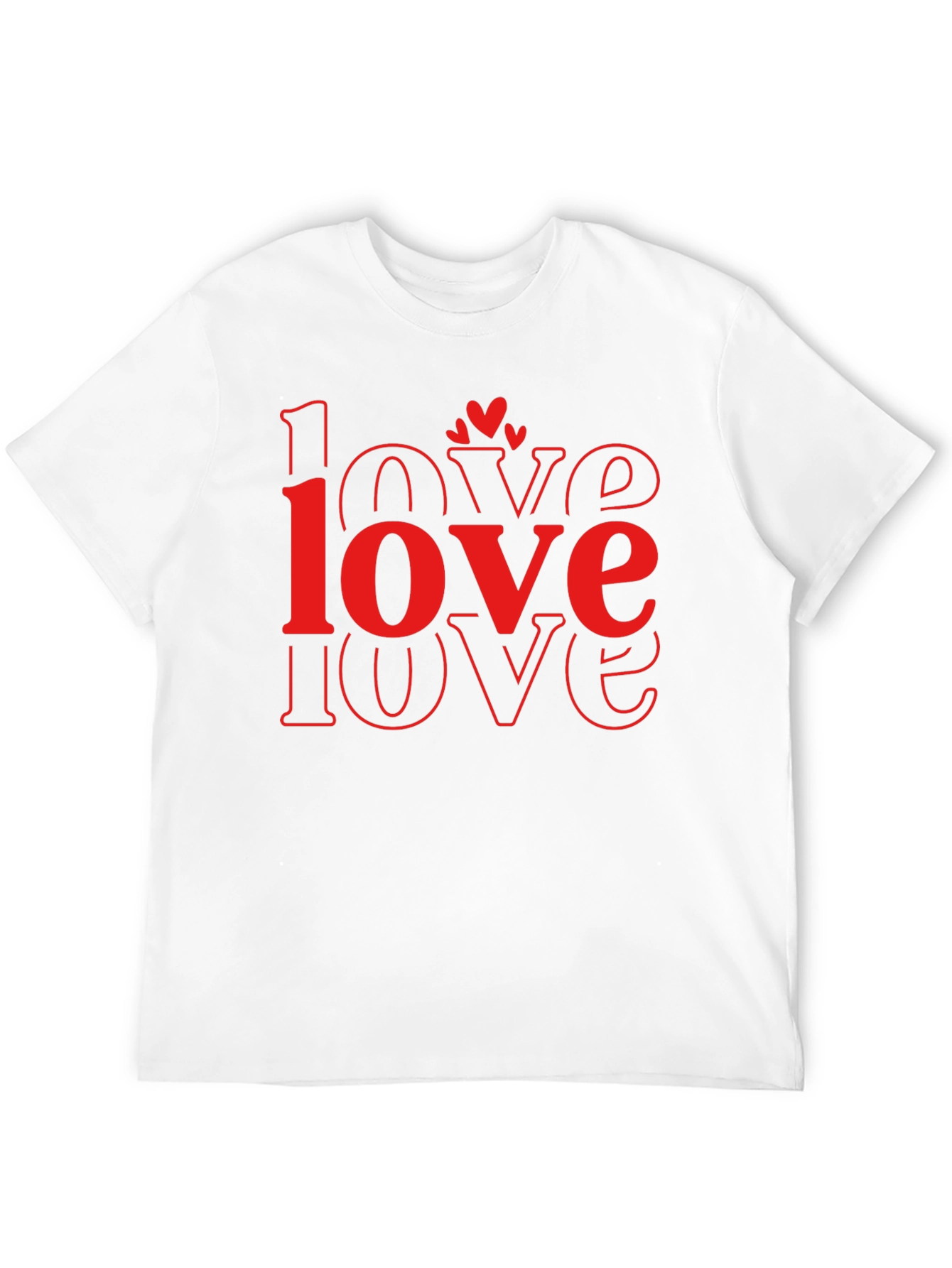 Love Graphic T-Shirt - Stylish Valentines Day Tee