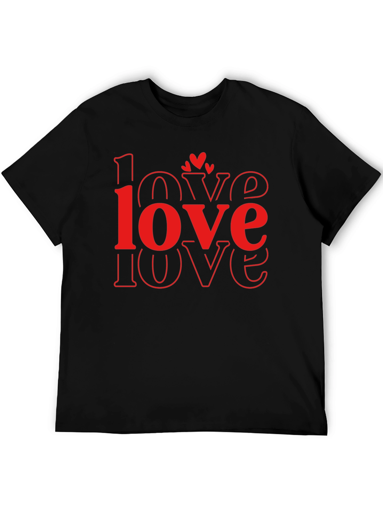 Love Graphic T-Shirt - Stylish Valentines Day Tee