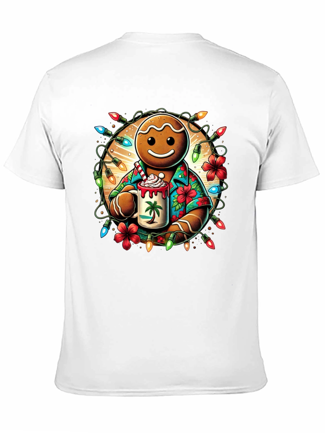 Gingerbread Hawaiian Holiday T-Shirt