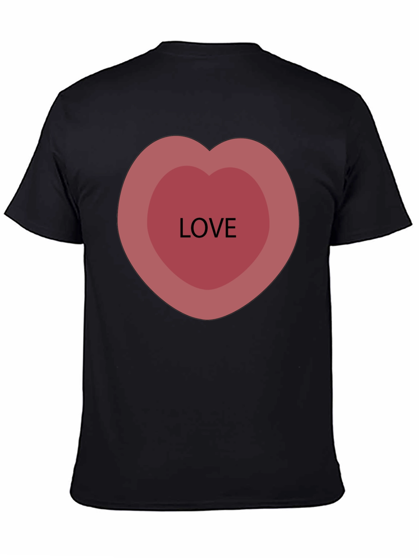 Love Heart Graphic Tee - Stylish Casual Comfort