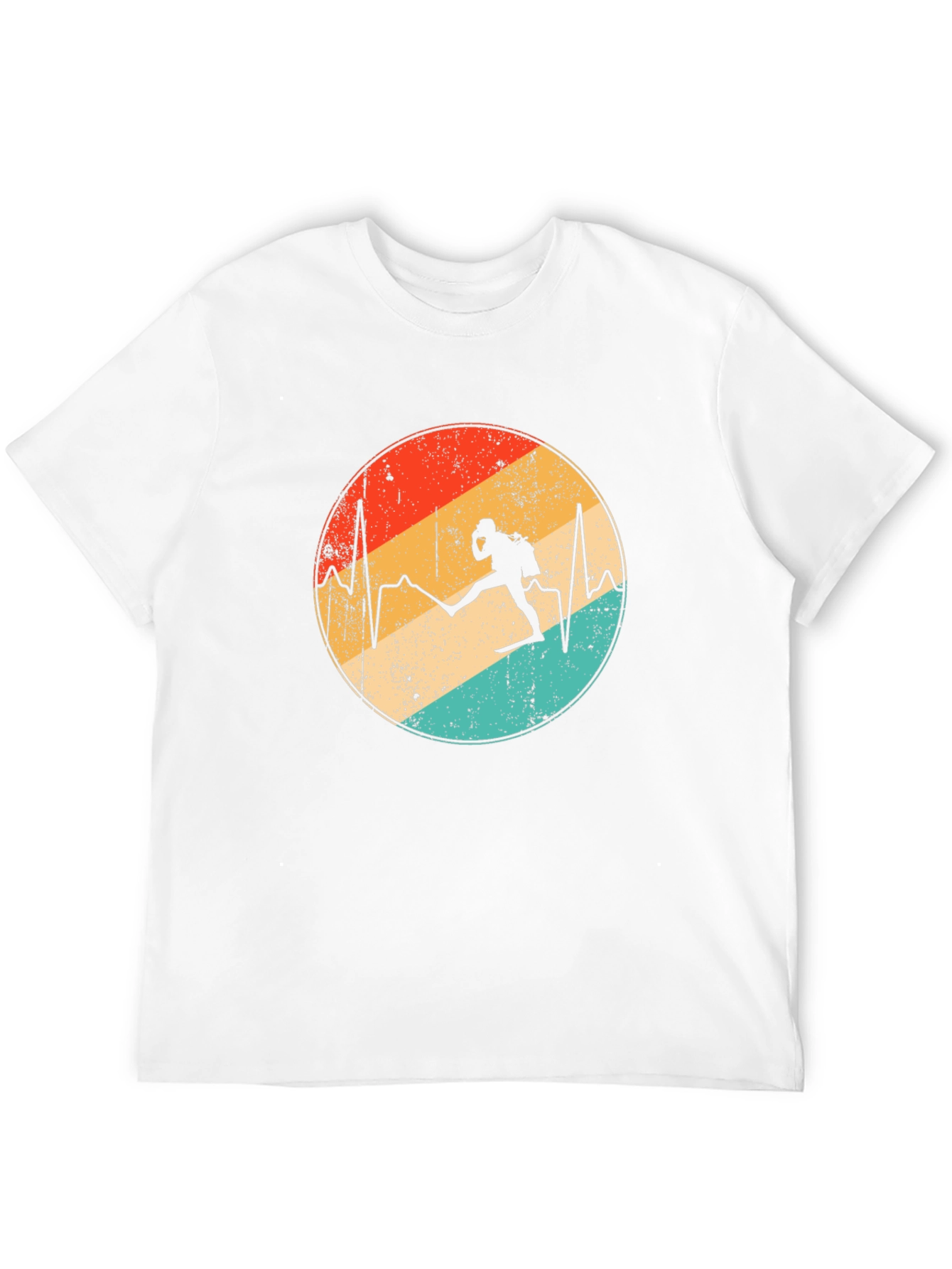 Diver Heartbeat Graphic Tee - Dive into Style!
