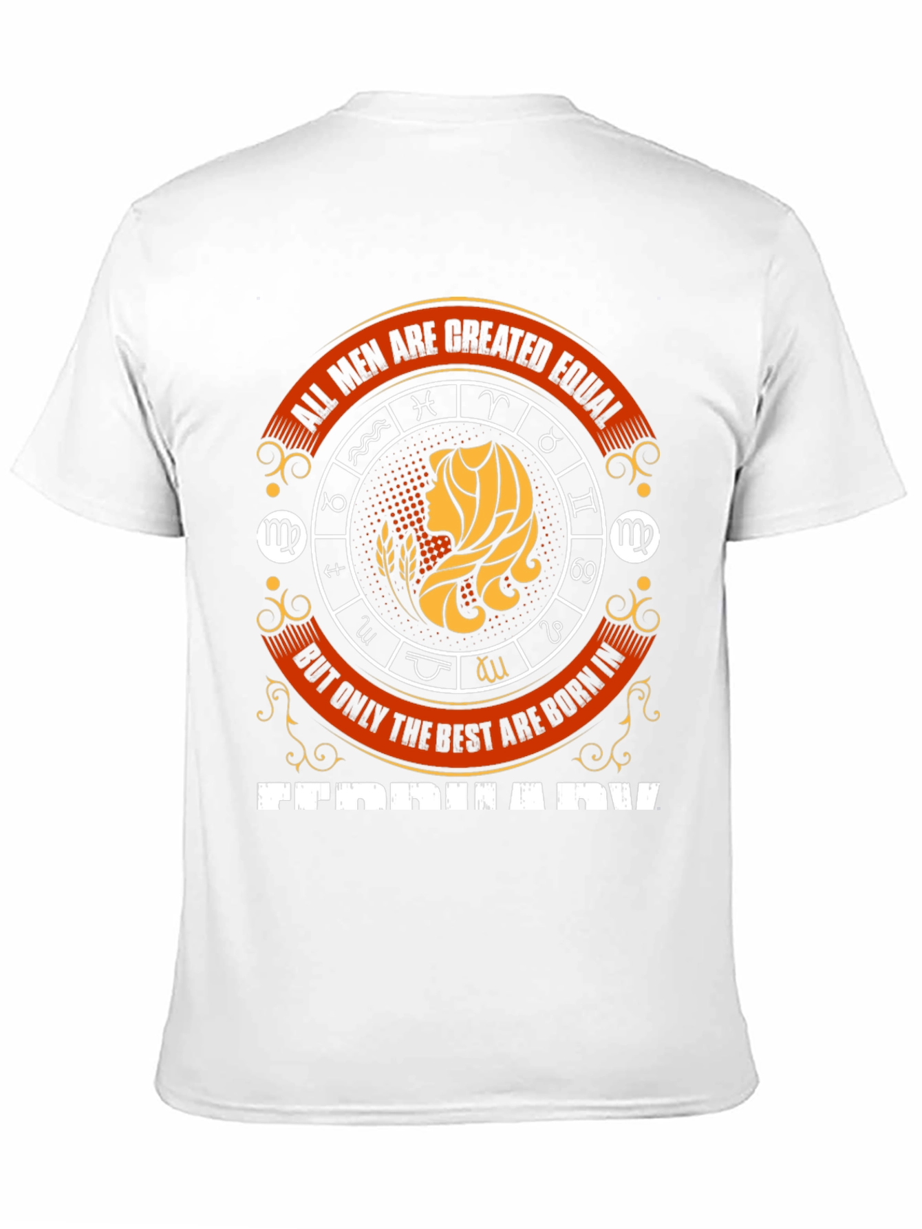 Virgo Zodiac All Men Are Created Equal T-Shirt