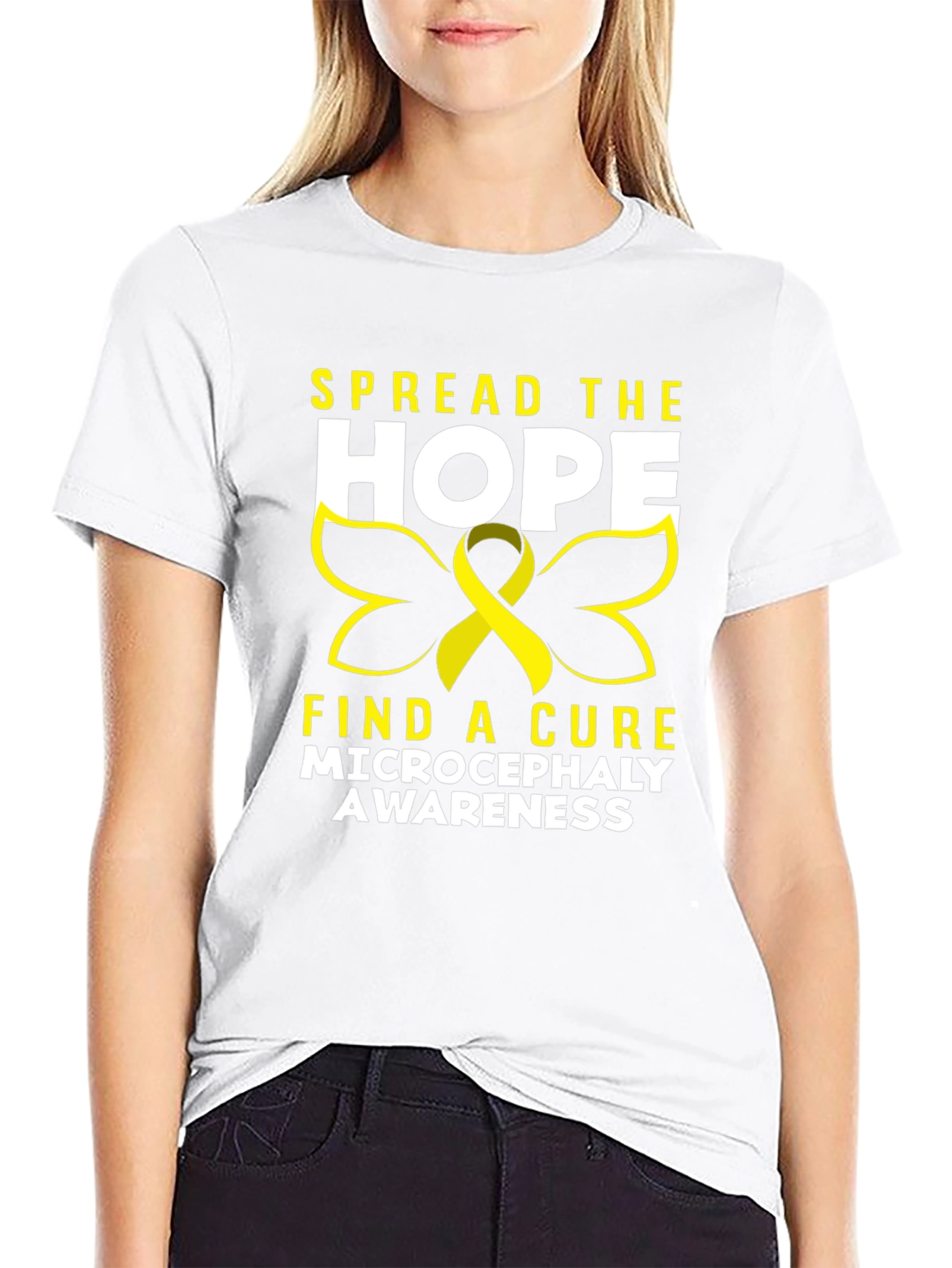 Microcephaly Awareness T-Shirt - Spread Hope