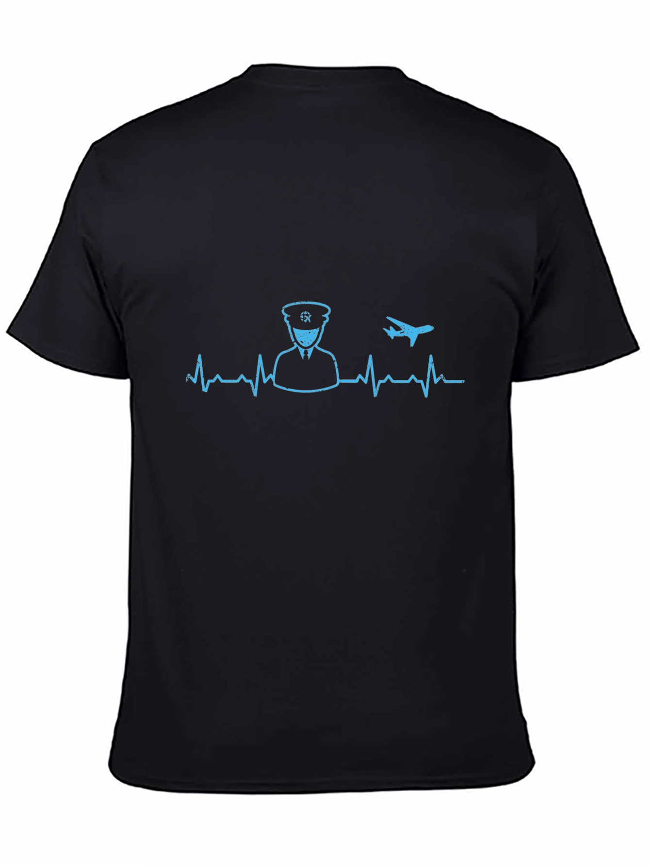 Pilot Heartbeat T-Shirt - Aviation Tee