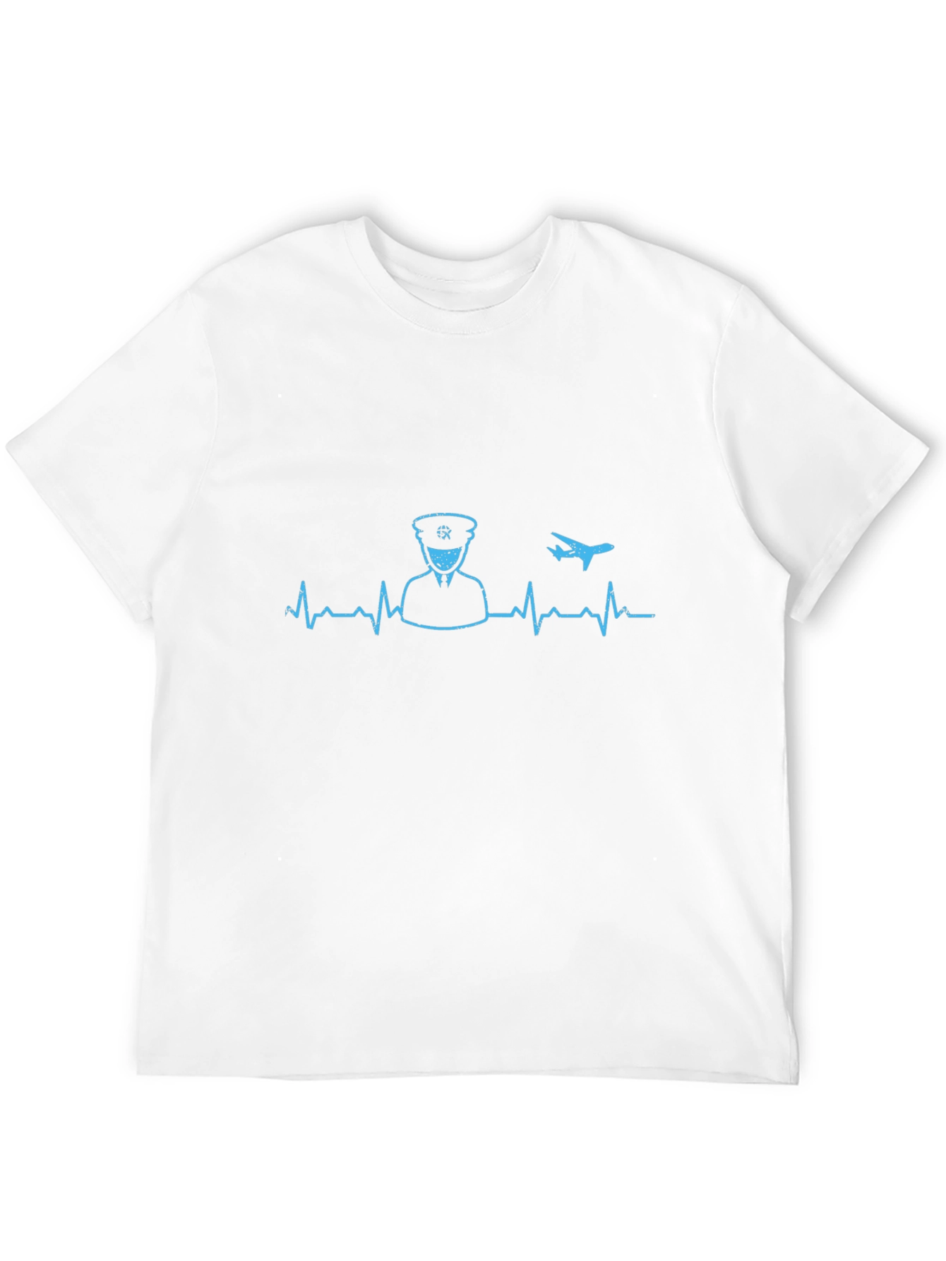 Pilot Heartbeat T-Shirt - Aviation Tee