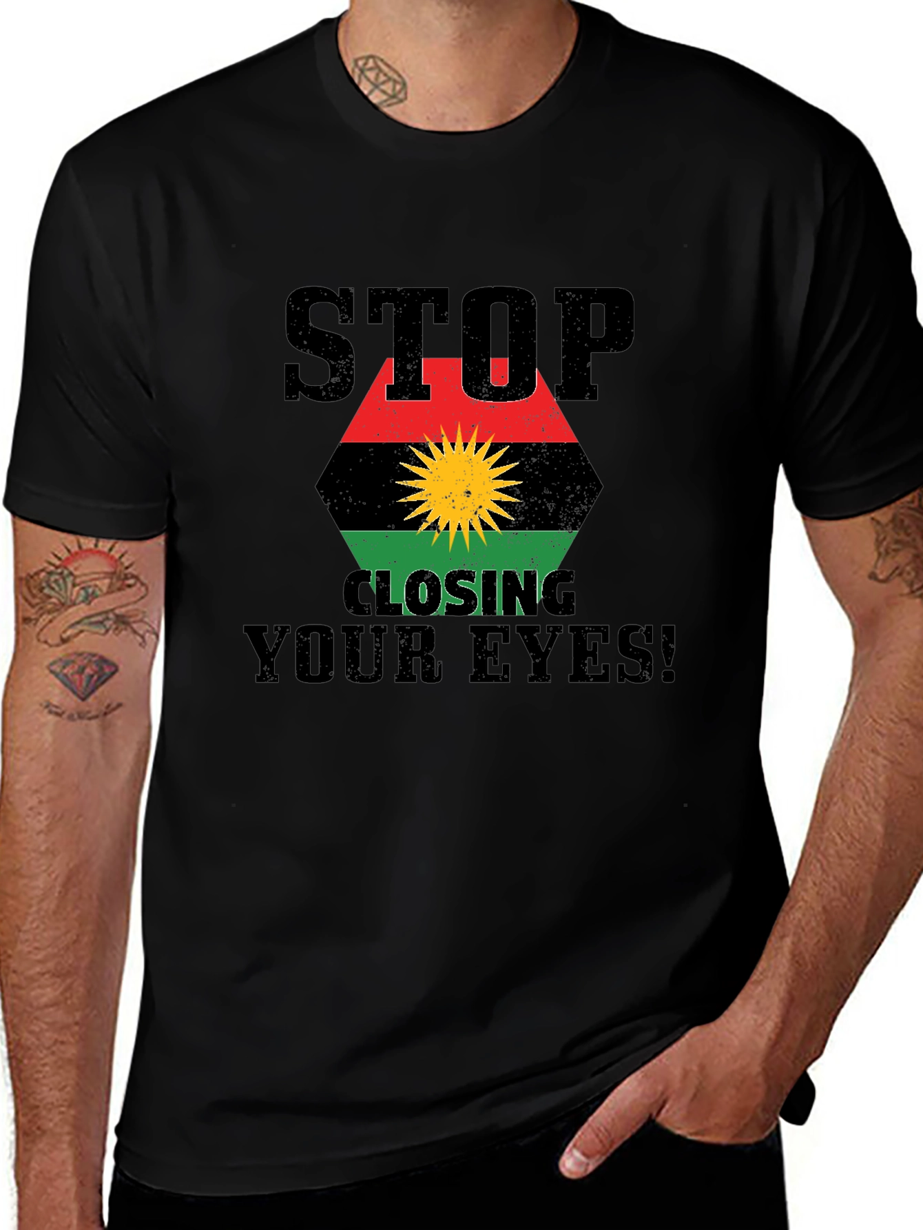 Stop Closing Your Eyes T-Shirt