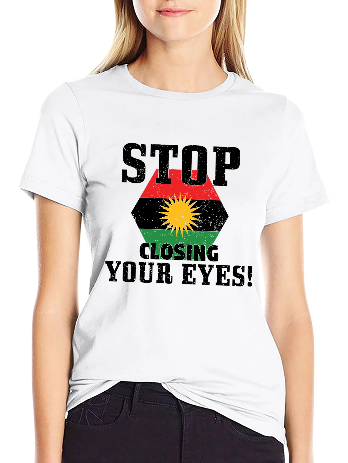 Stop Closing Your Eyes T-Shirt