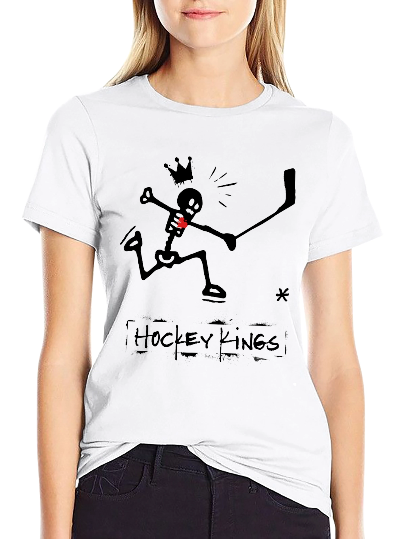Hockey Kings Black T-Shirt