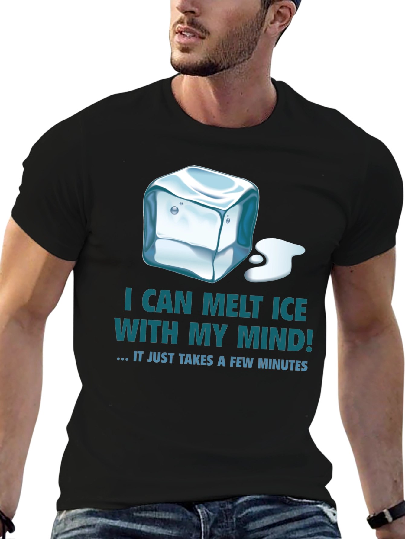 Mind Over Ice T-Shirt - Funny Graphic Tee