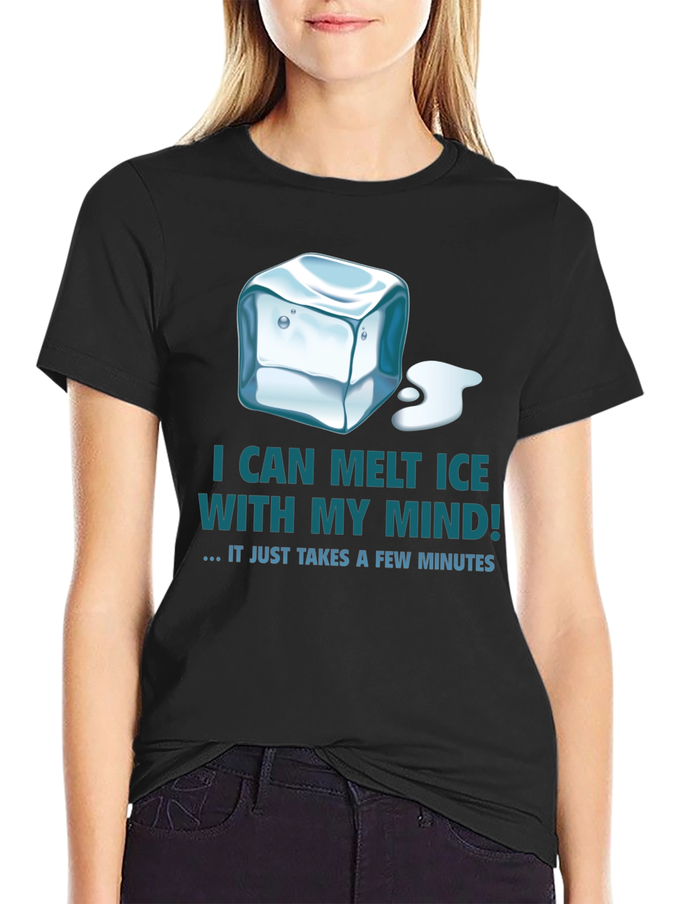 Mind Over Ice T-Shirt - Funny Graphic Tee