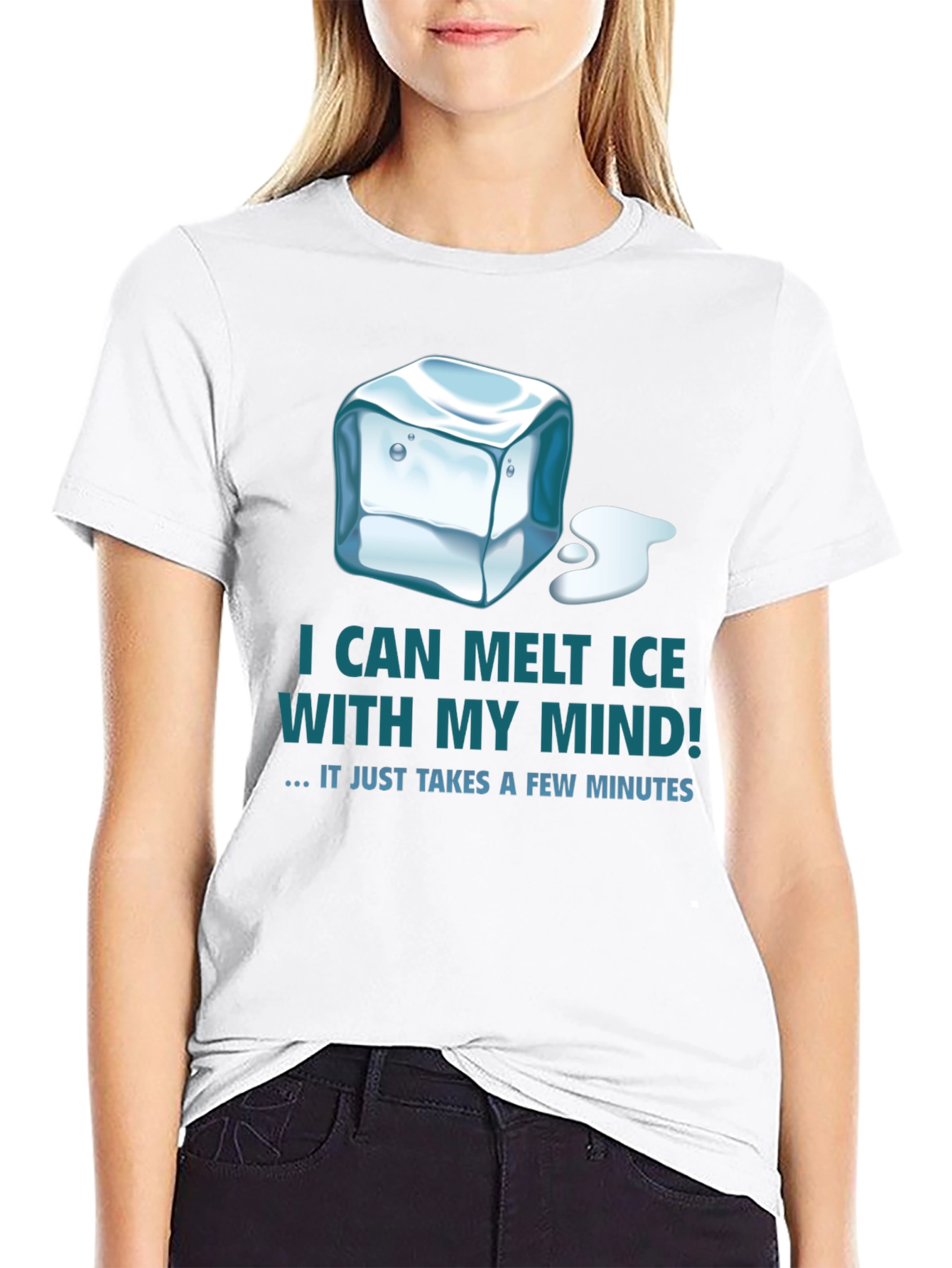 Mind Over Ice T-Shirt - Funny Graphic Tee
