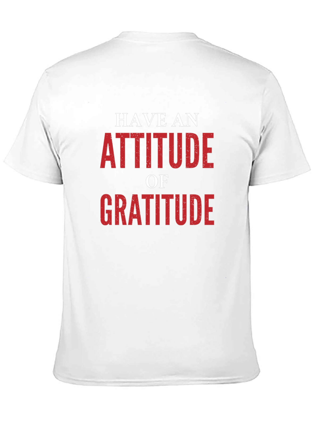 Attitude of Gratitude Graphic Tee - Black