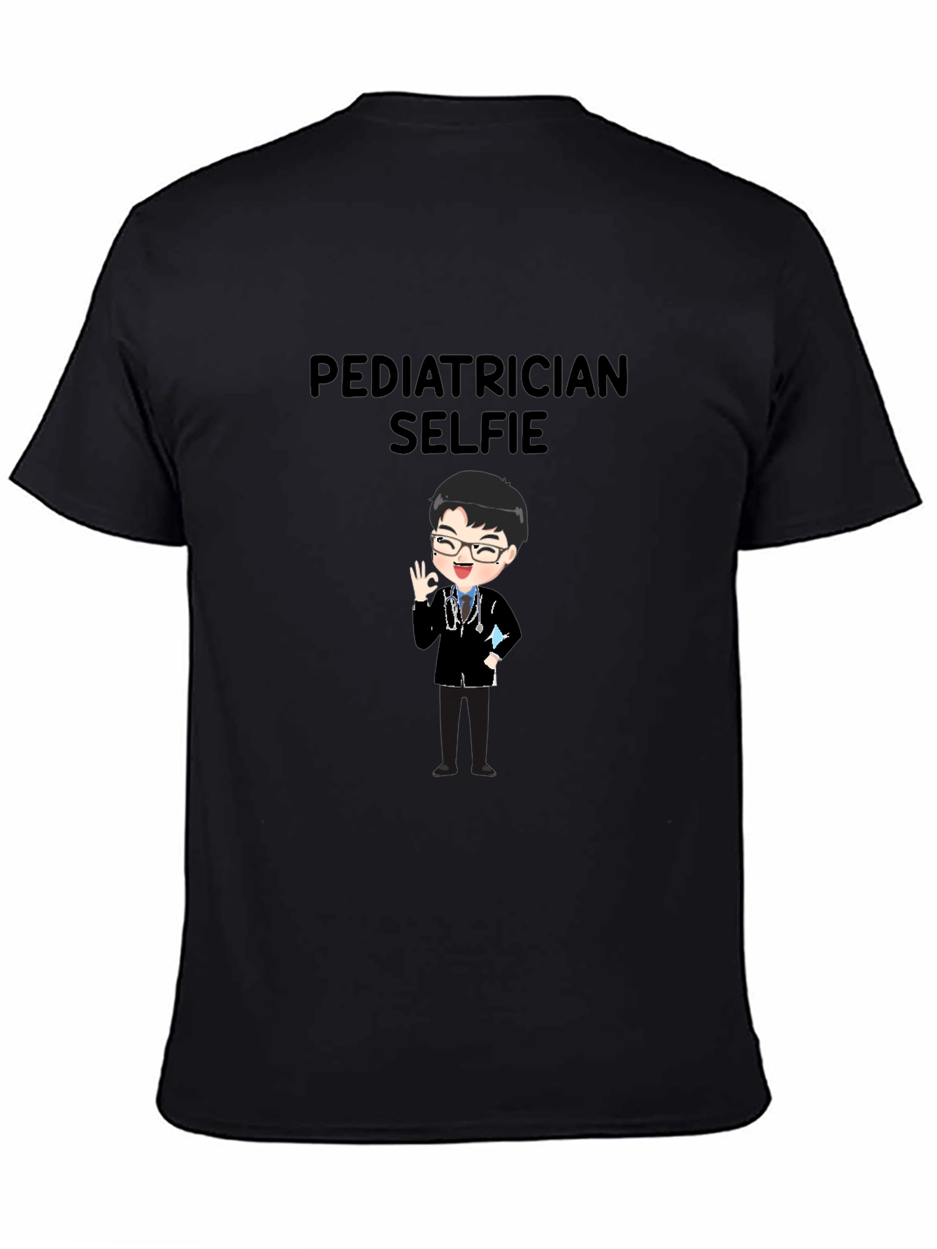 Pediatrician Selfie Graphic T-Shirt