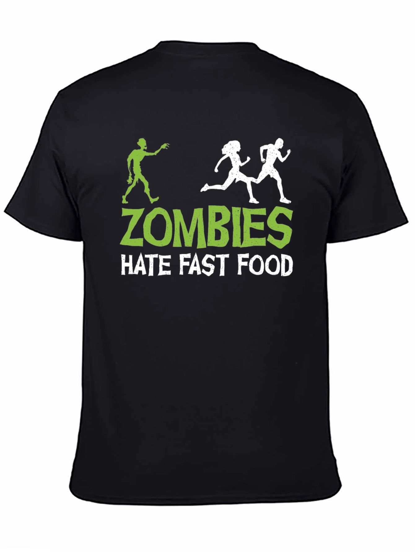 Zombies Hate Fast Food Graphic Tee