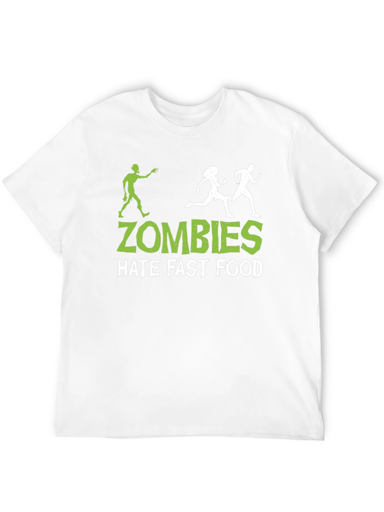 Zombies Hate Fast Food Graphic Tee