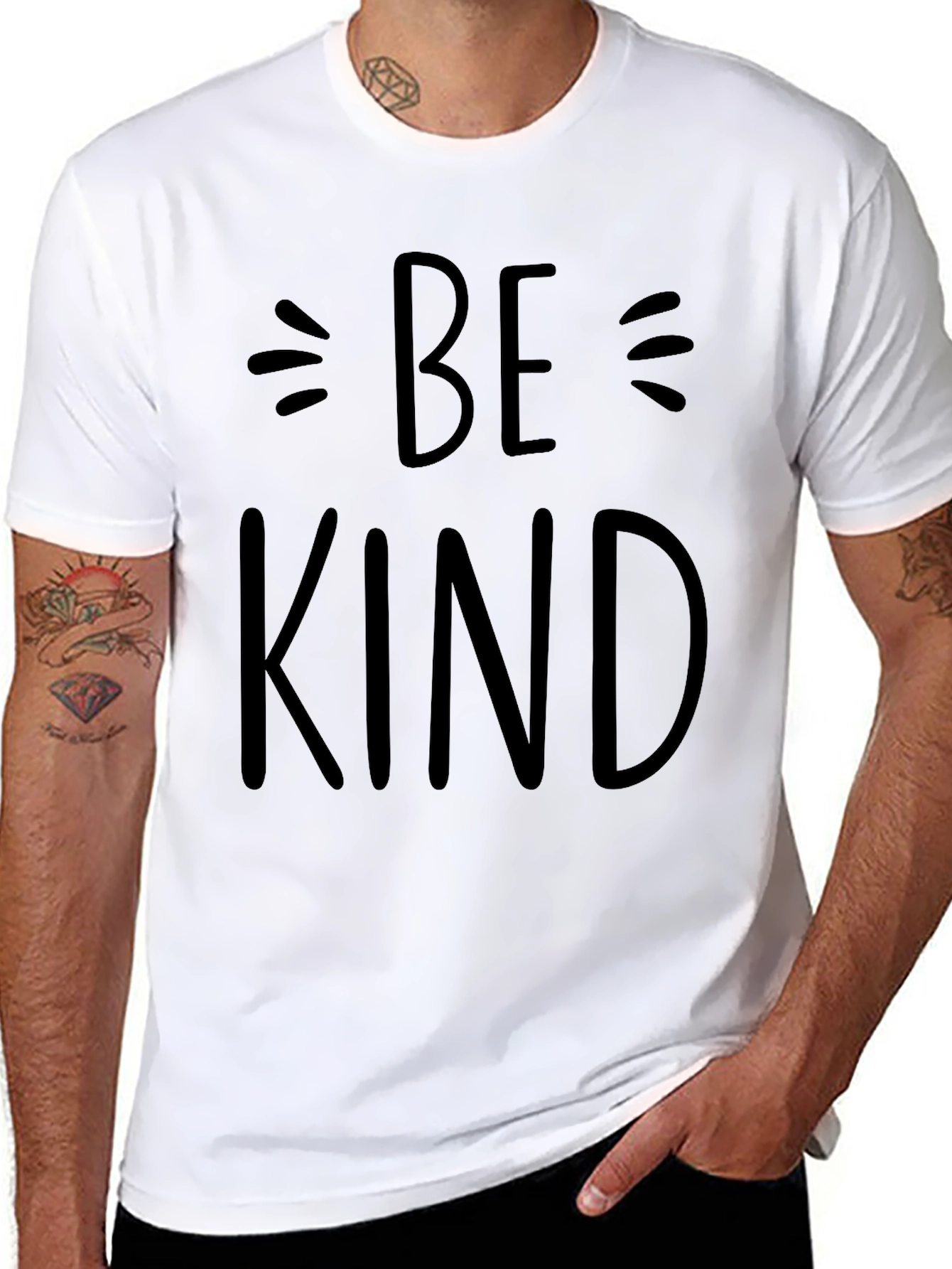 Be Kind Graphic Tee - Motivational Kindness T-Shirt
