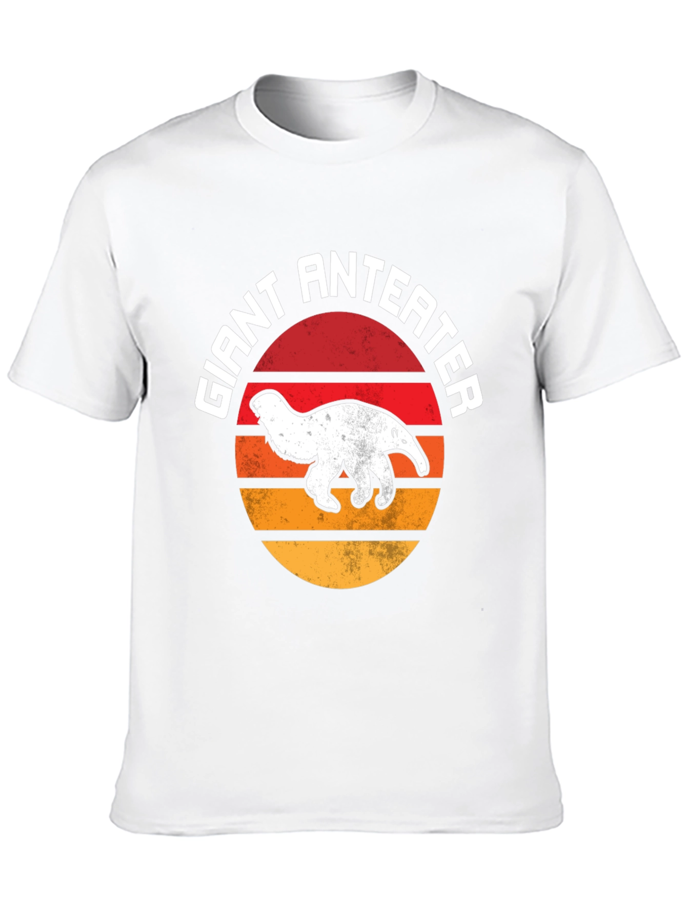 Giant Anteater Sunset Graphic Tee - Black