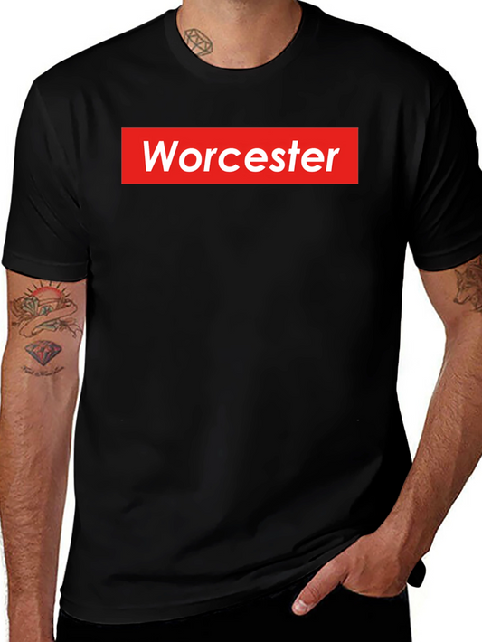 Worcester Red Box Logo T-Shirt
