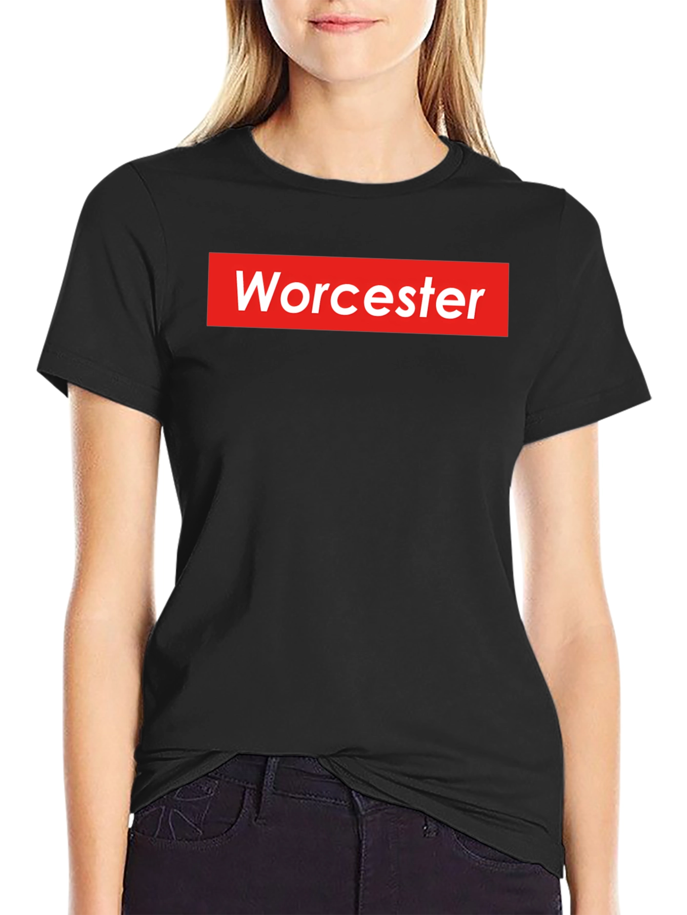 Worcester Red Box Logo T-Shirt