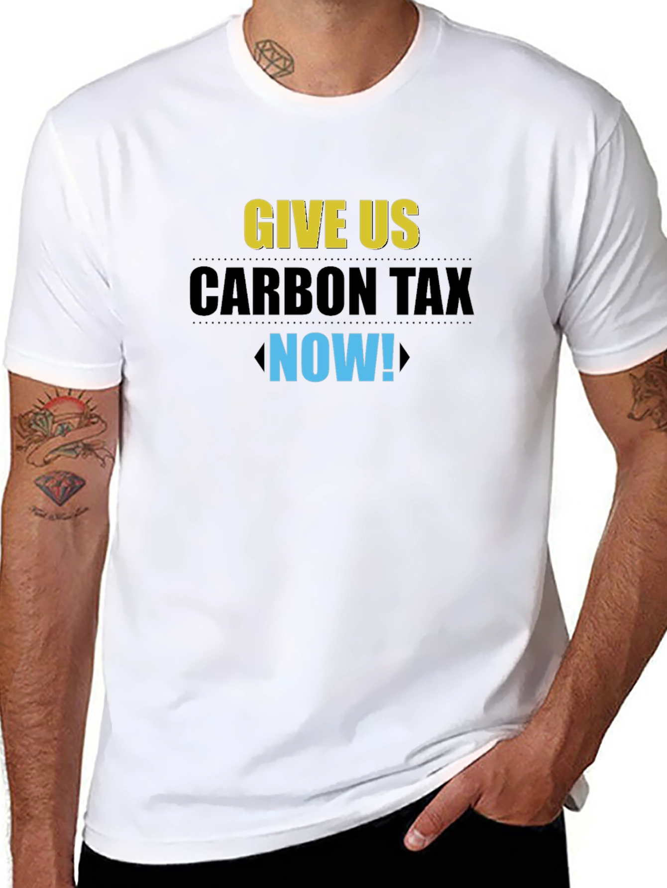Carbon Tax Now! Graphic Tee