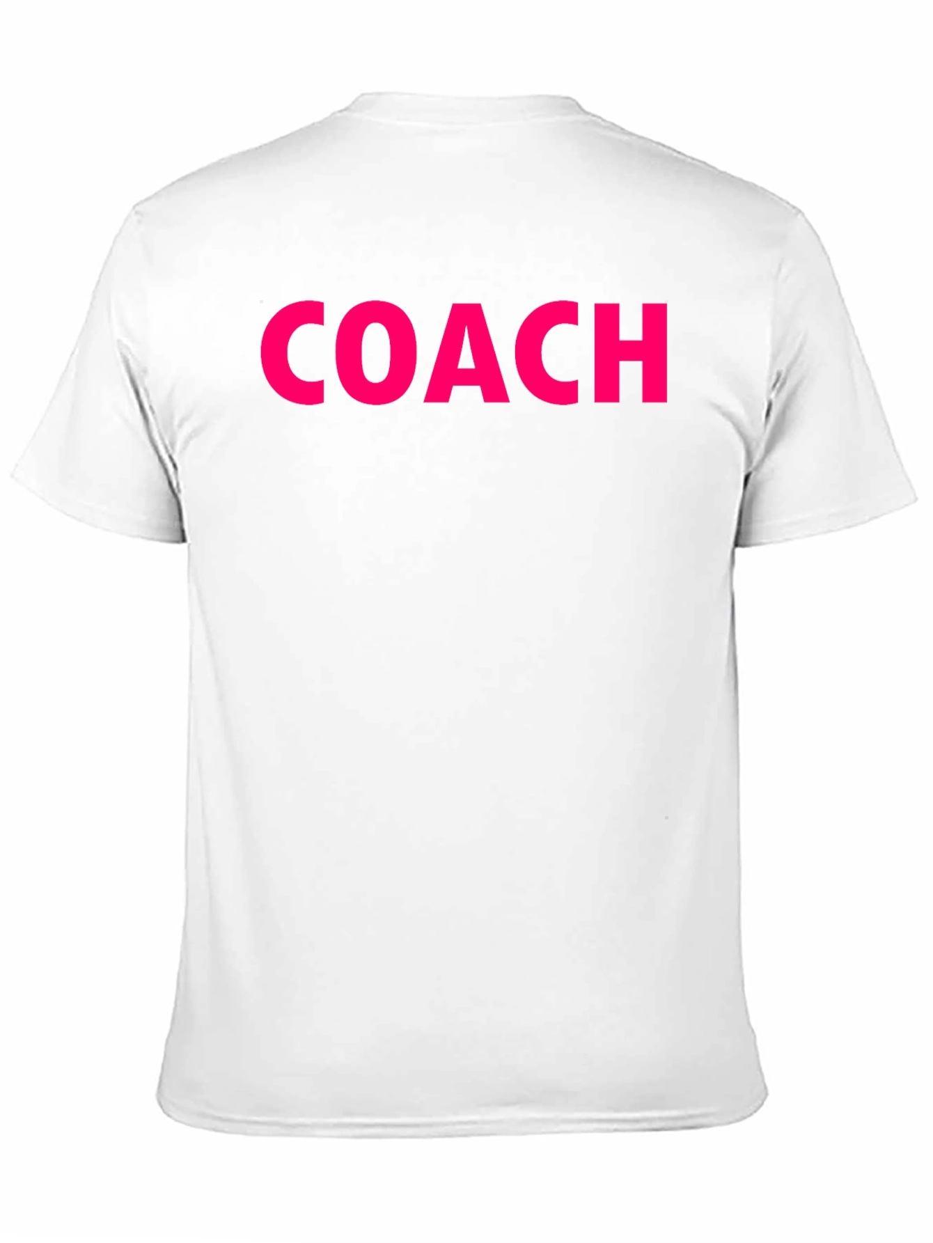 Coach Graphic Tee - Black Cotton Training Shirt
