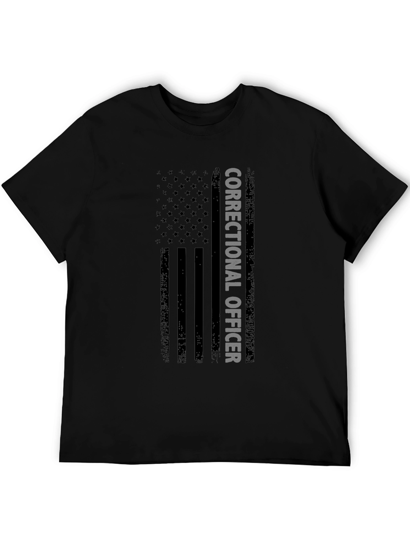 Correctional Officer Flag Graphic Tee