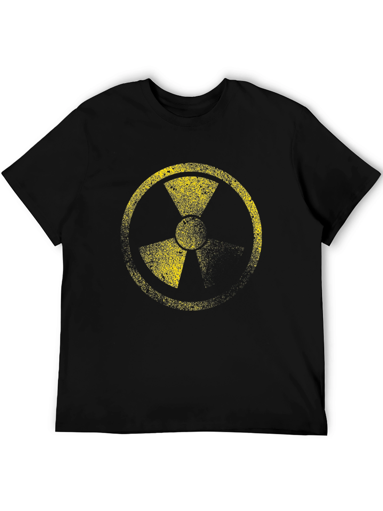Radioactive Symbol Graphic Black T-Shirt