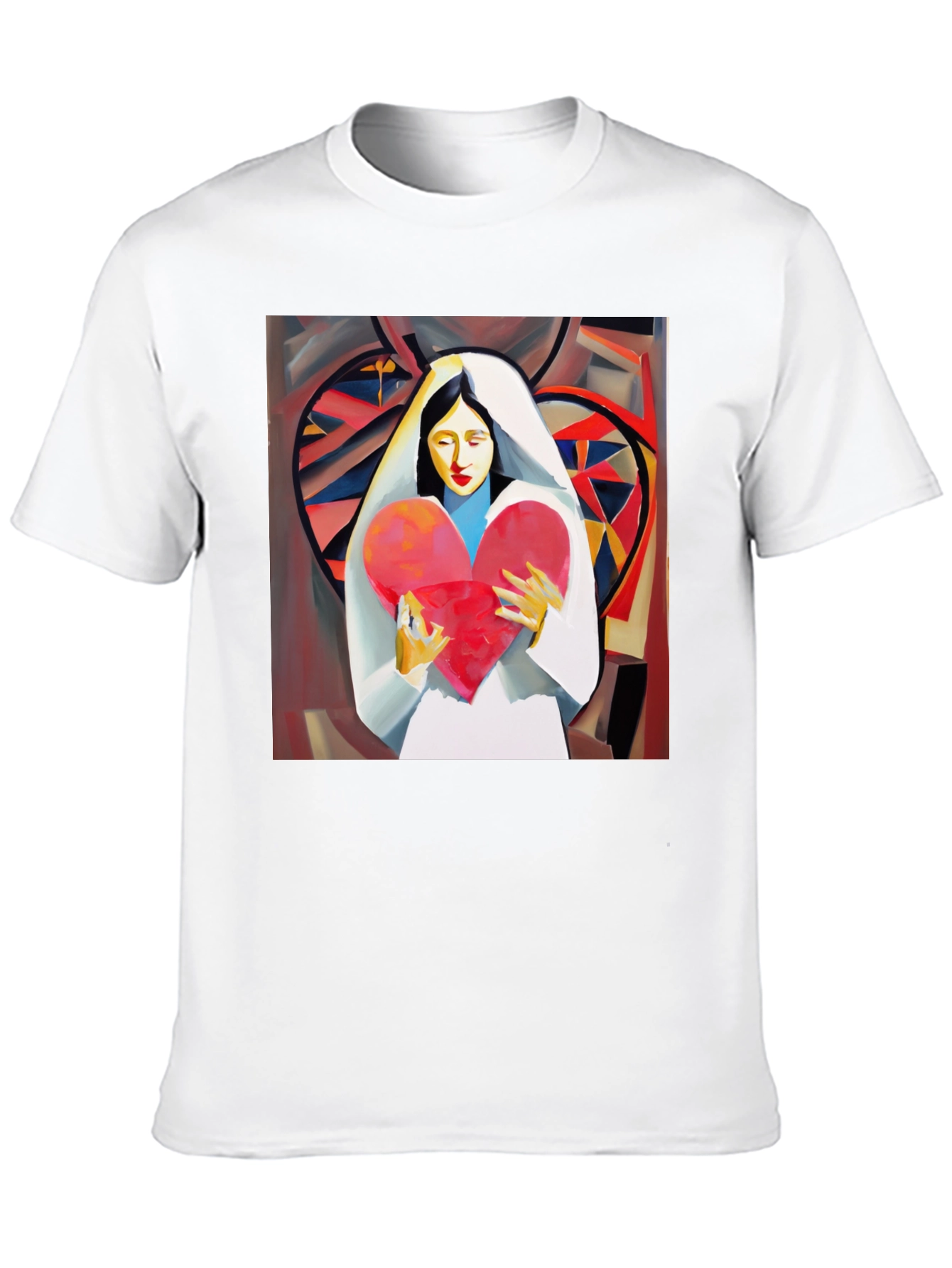 Heart Holder Graphic Tee - Stylish Unisex T-Shirt