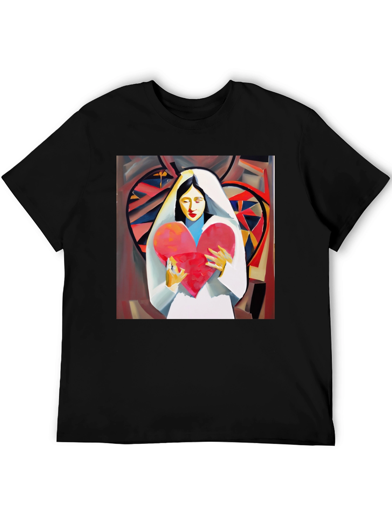 Heart Holder Graphic Tee - Stylish Unisex T-Shirt