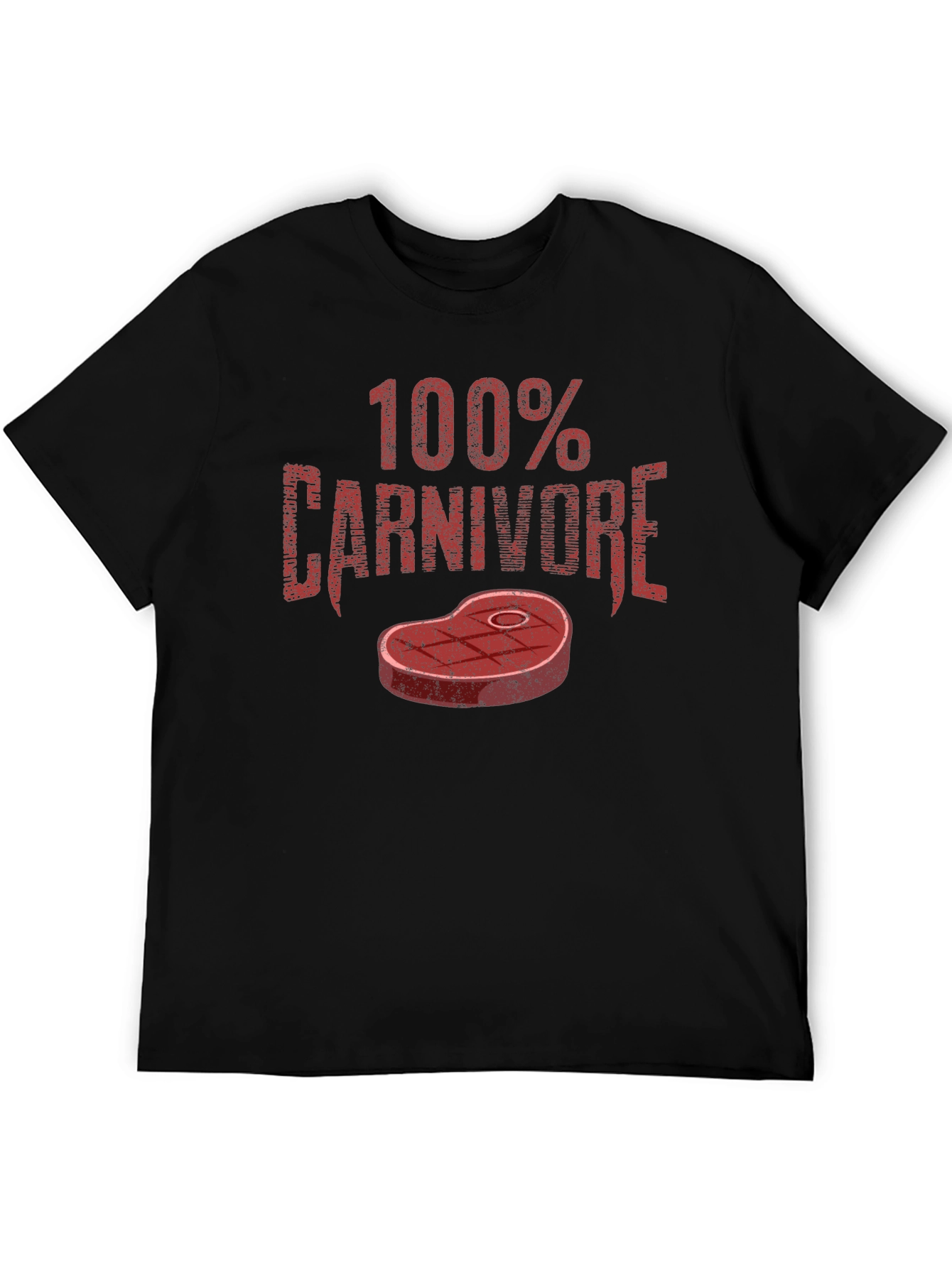 100% Carnivore Graphic Tee - Black
