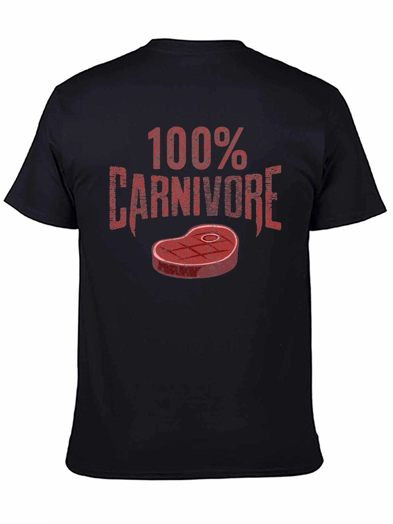 100% Carnivore Graphic Tee - Black