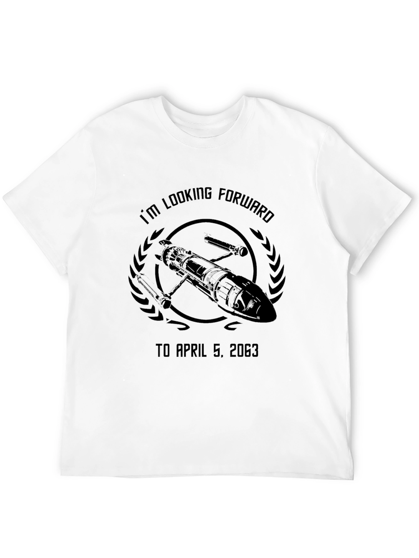 Looking Forward to April 5 2063 T-Shirt