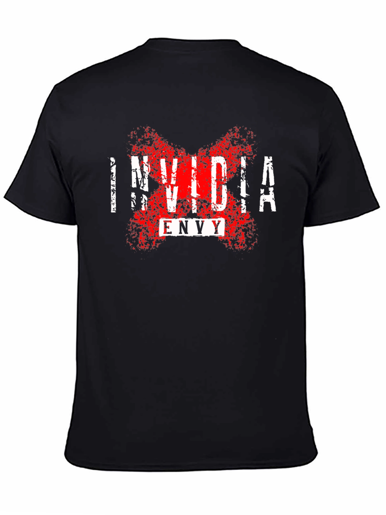 Invidia Envy T-Shirt - Graphic Print Black Tee