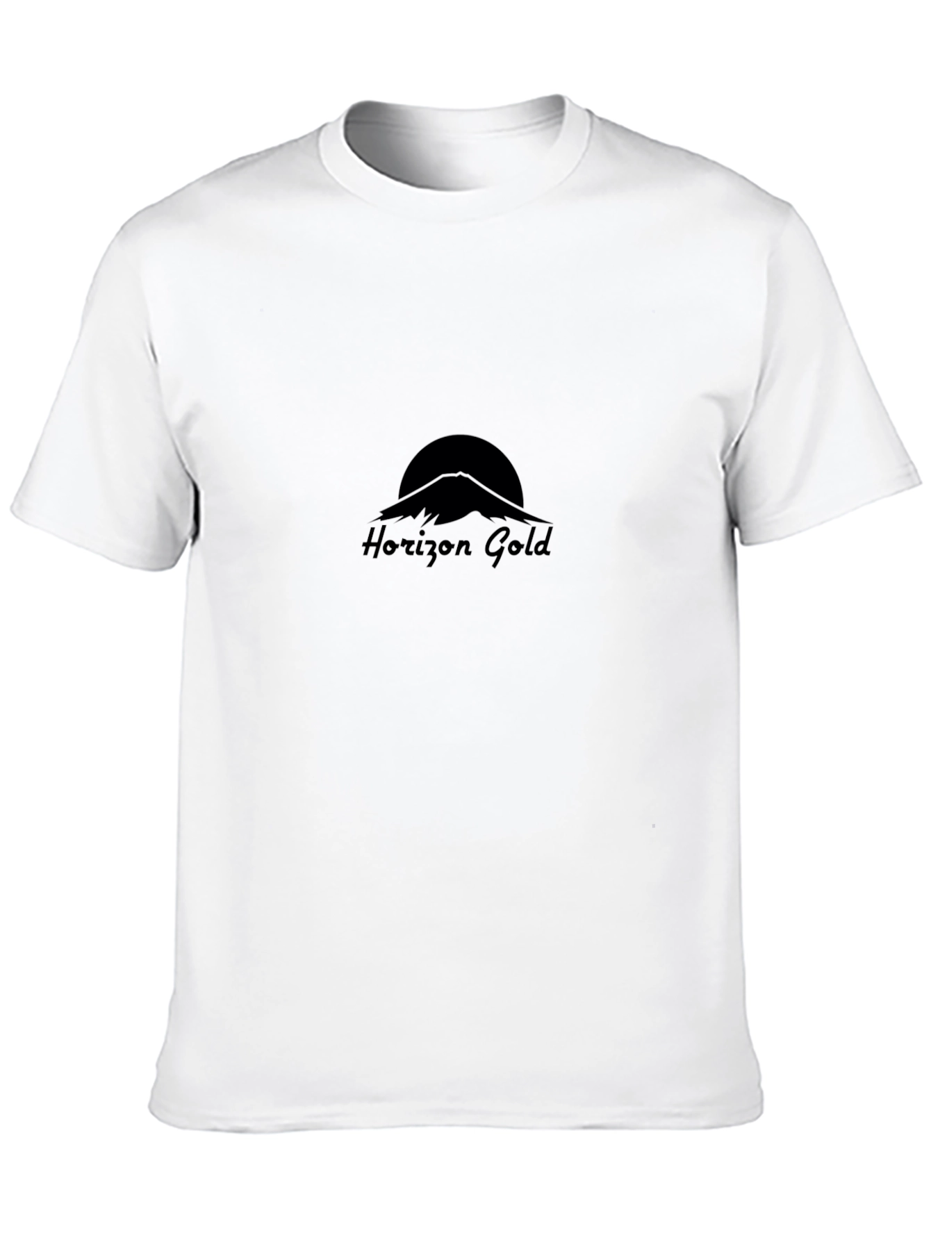 Horizon Gold Black Graphic T-Shirt