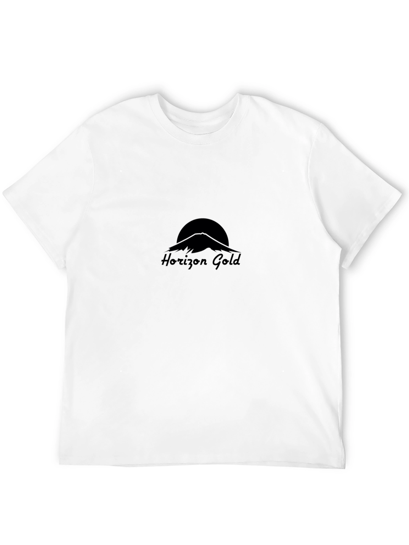Horizon Gold Black Graphic T-Shirt