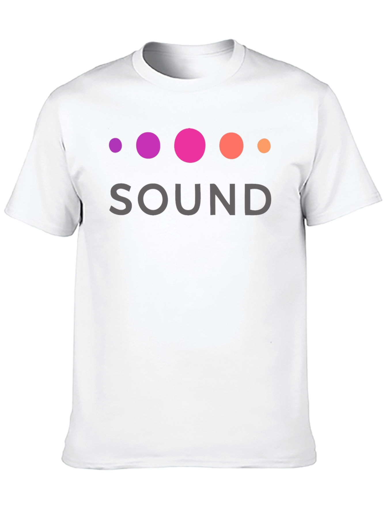 Sound Gradient T-Shirt - Modern Design Soft Cotton