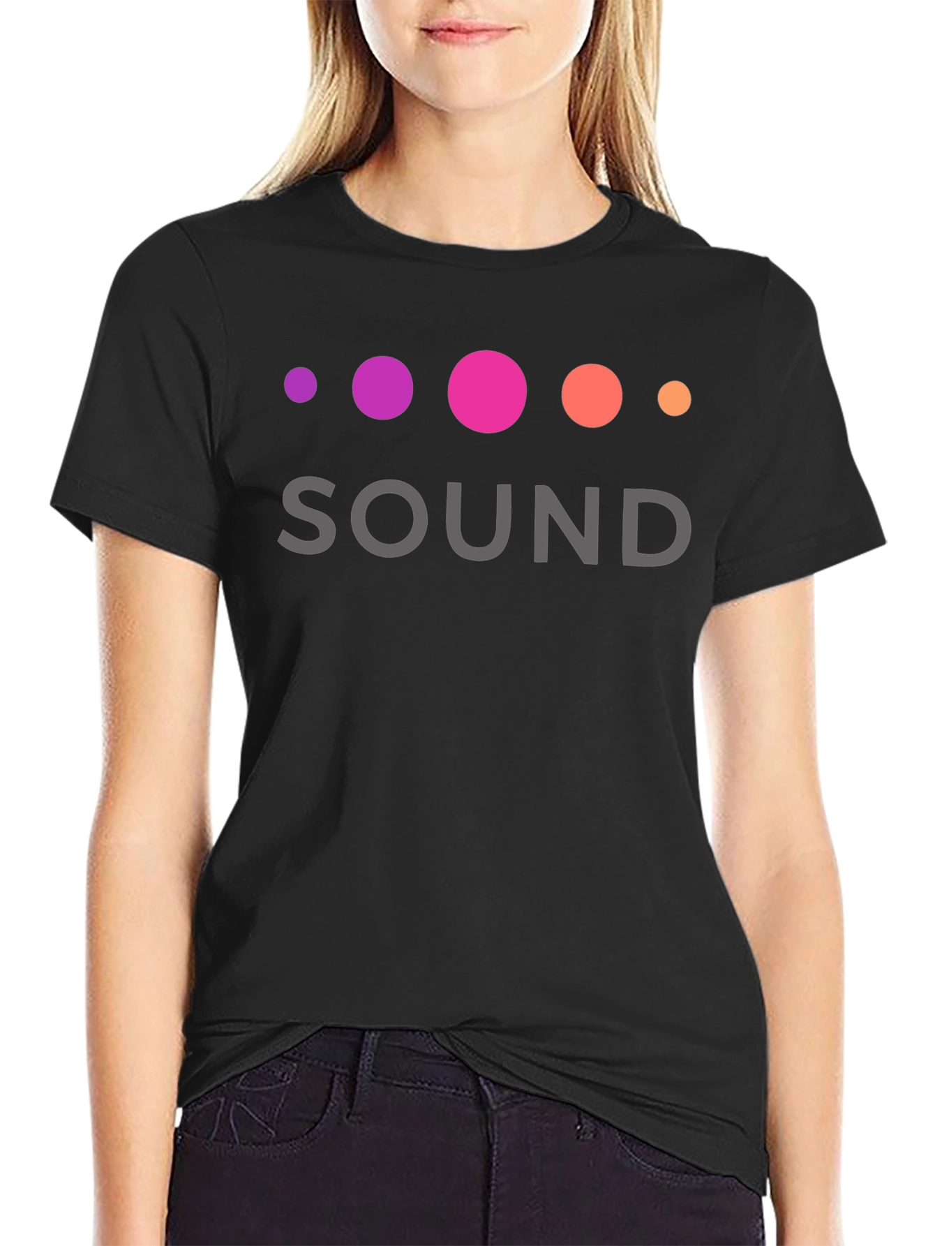 Sound Gradient T-Shirt - Modern Design Soft Cotton