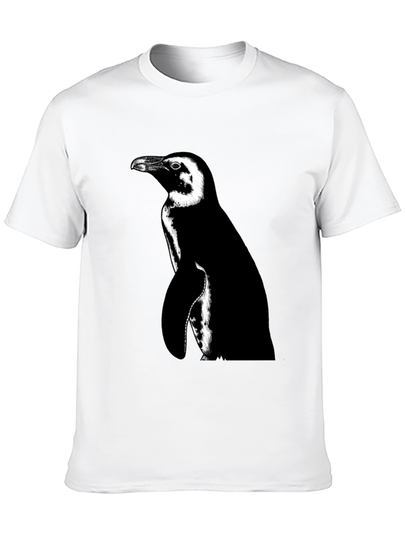Penguin Graphic Black T-Shirt - Stylish Casual Wear