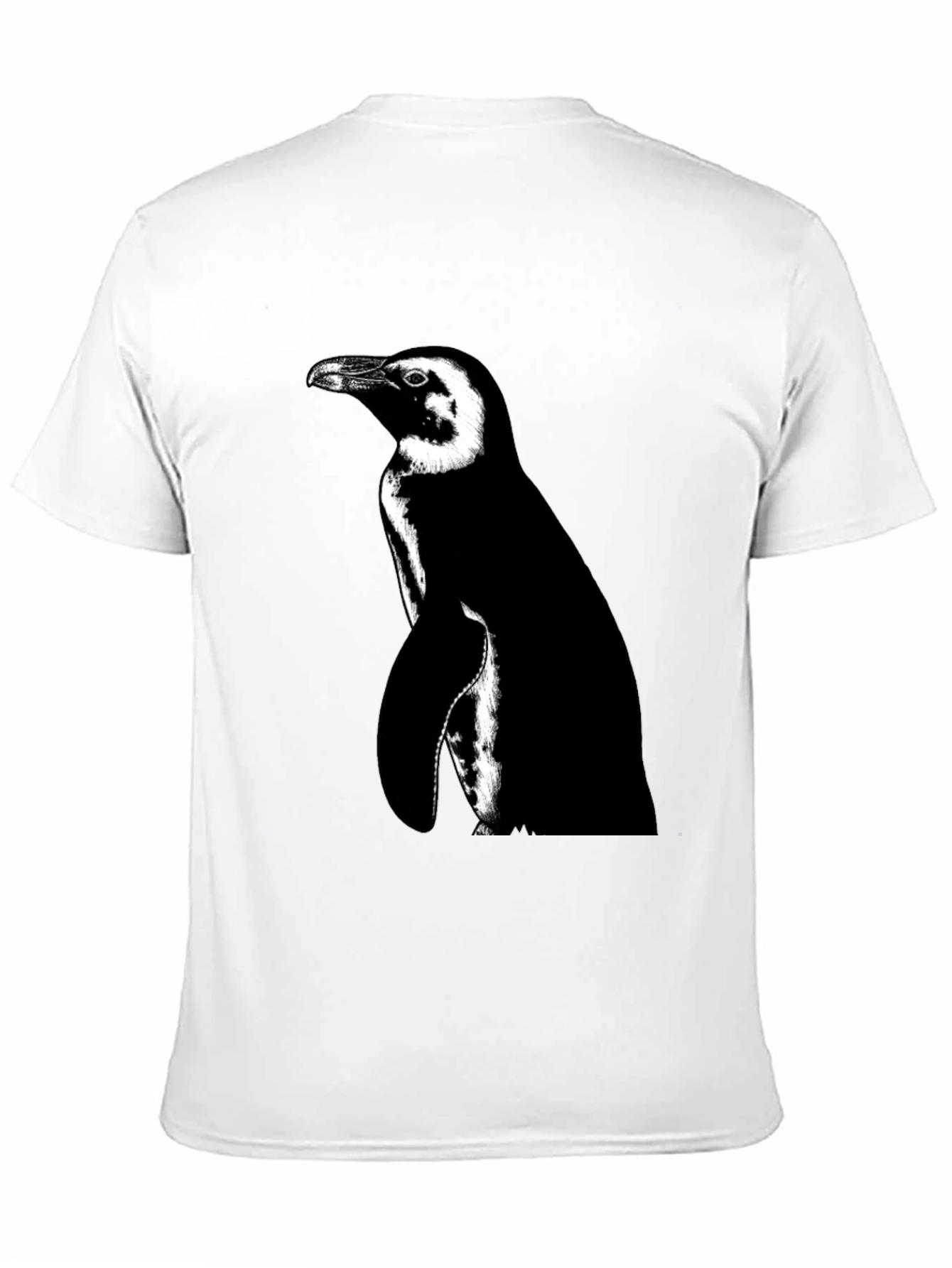 Penguin Graphic Black T-Shirt - Stylish Casual Wear