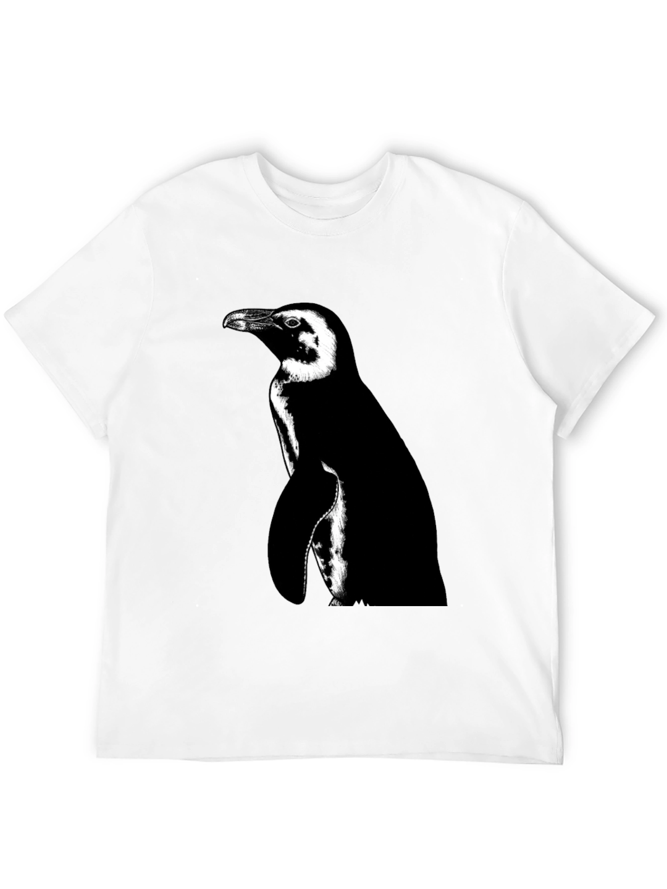 Penguin Graphic Black T-Shirt - Stylish Casual Wear