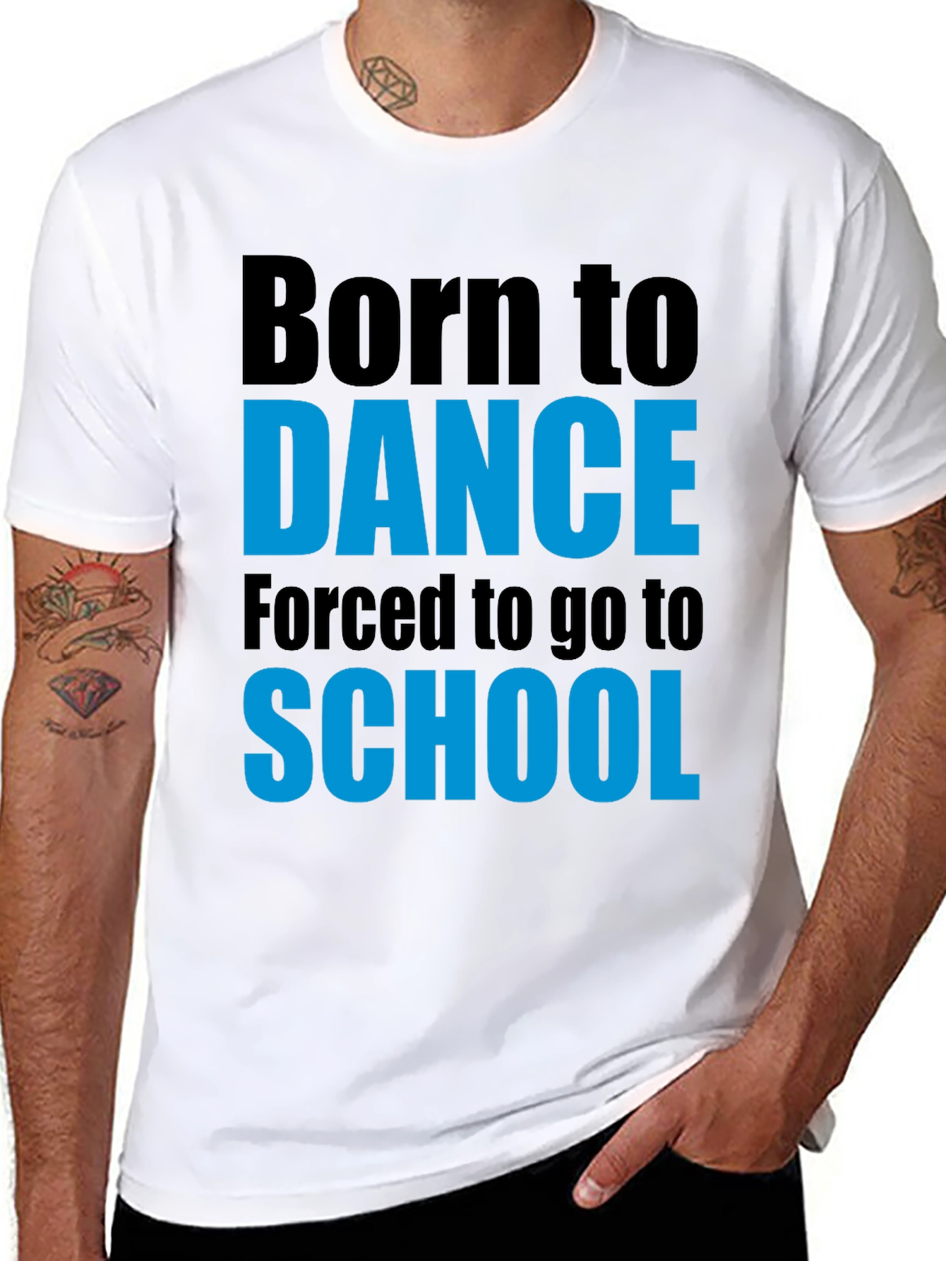 Born to Dance T-Shirt - Funny School Tee