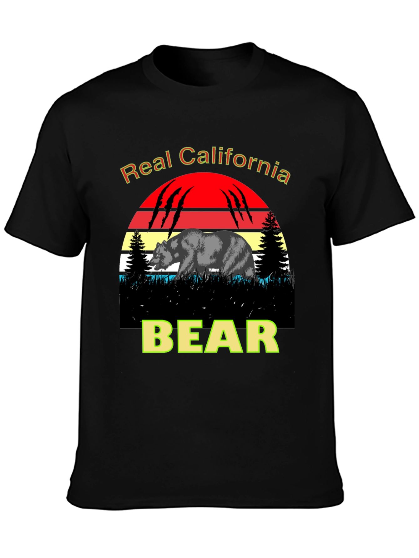 Real California Bear T-Shirt