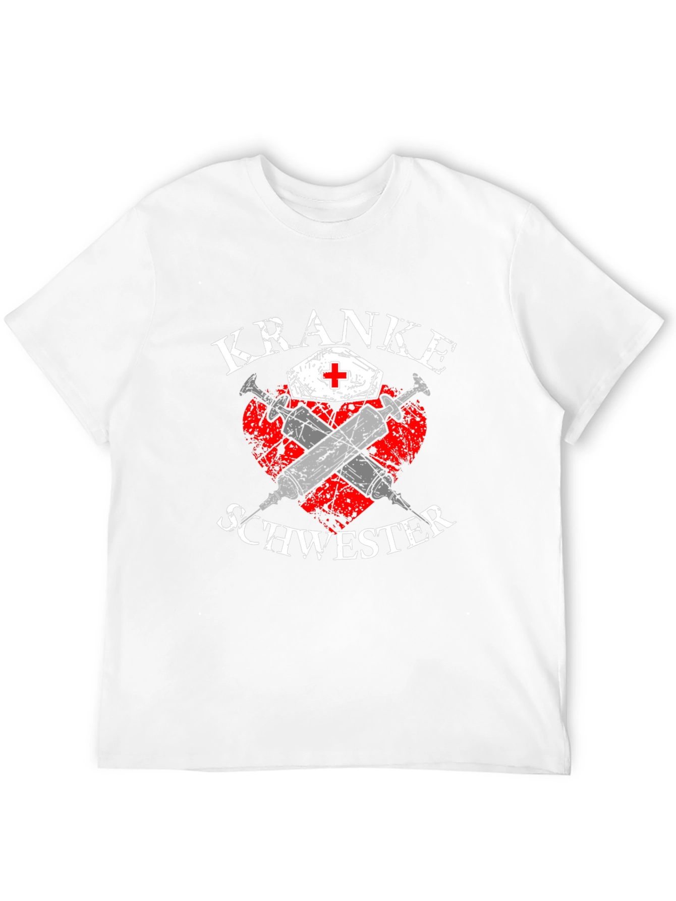 Kranke Schwester Nurse T-Shirt Black