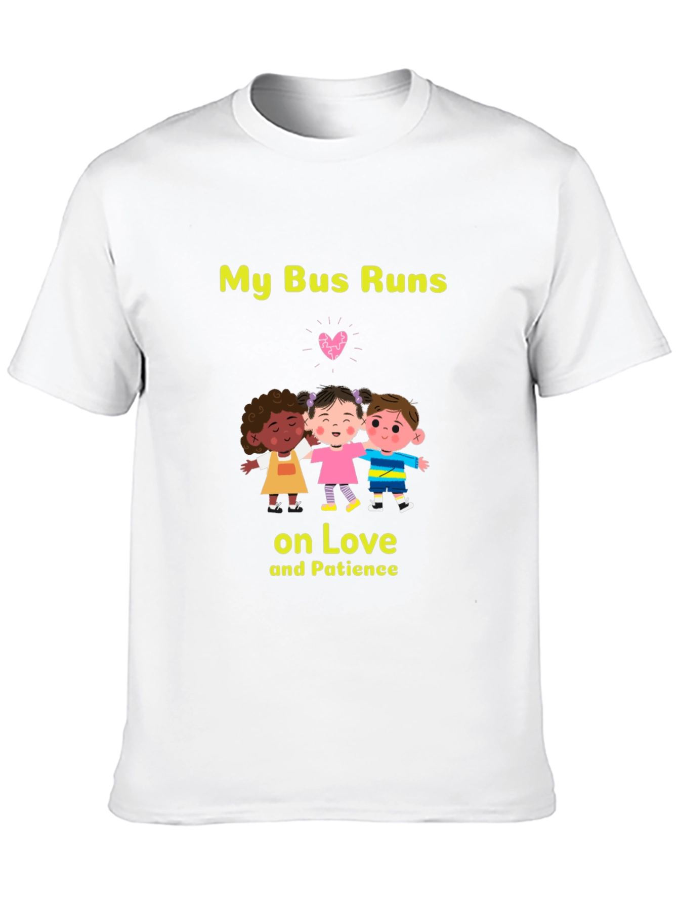 My Bus Runs on Love T-Shirt